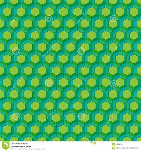 Honeycomb Seamless Patternvector Illustrationhexagonal