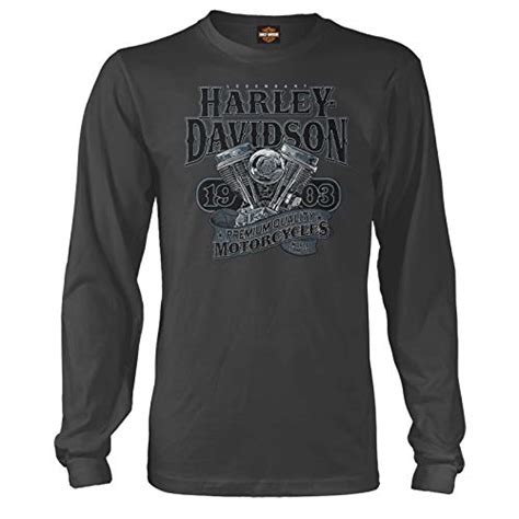 Harley Davidson Military Men S Long Sleeve Graphic T Shirt Overseas