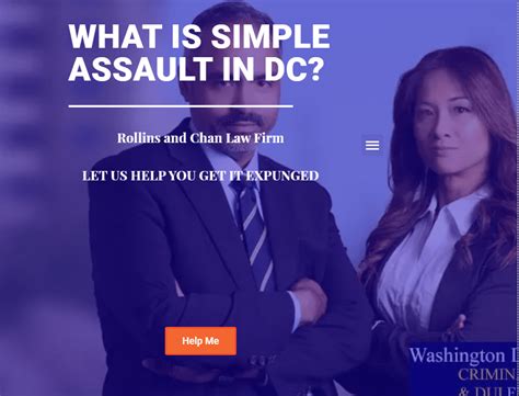What Are The Court Hearings For Simple Assault In Dc Dc Assault Lawyer