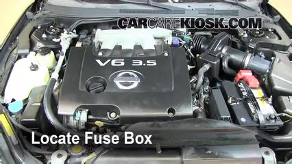 The fuse box diagram for the 1994 nissan altima is often located on the inside cover of the fuse box. 2004 Nissan Maxima Fuse Box Diagram Under Hood - Free ...