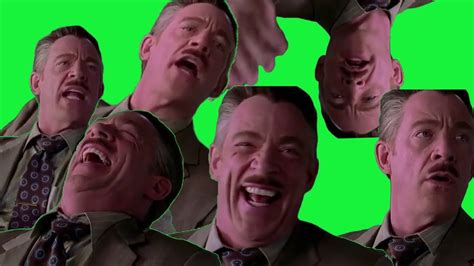 J Jonah Jameson Laughing Youre Fired Green Screen Youtube