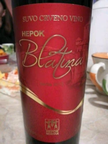 Hepok Mostar Hepok Blatina Vivino Us