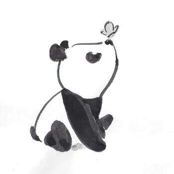 Dessiner un panda mignon panda dessin panda mignon avec le. Süsser kleiner Panda - Ideen für Zeichnungen | Dessin ...