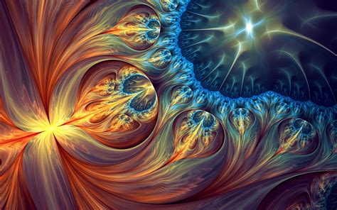 Download Pattern Psychedelic Trippy Colors Abstract Fractal Hd