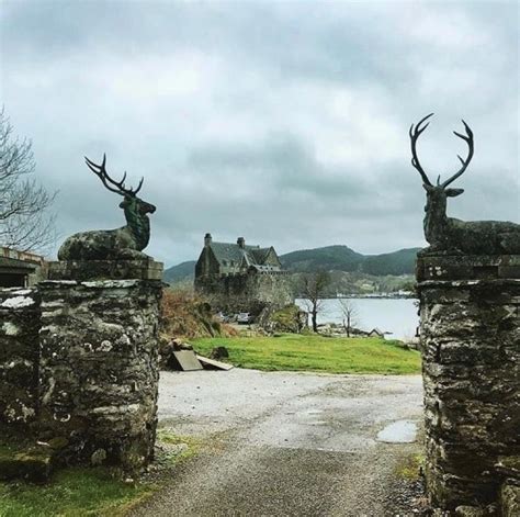 Entrance To A Royal Hunting Lodge Scotland Matthews Island