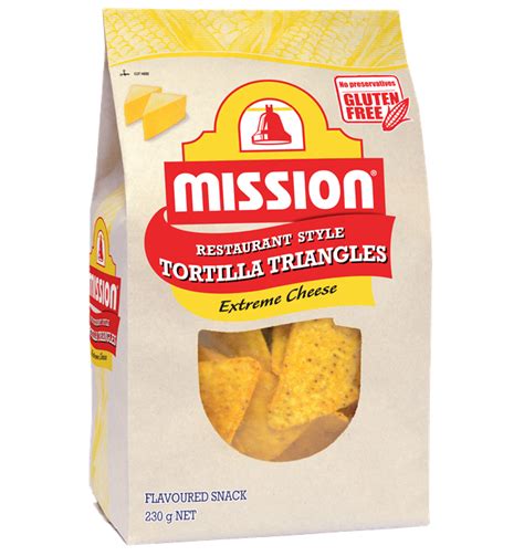 mission extreme cheese tortilla triangles