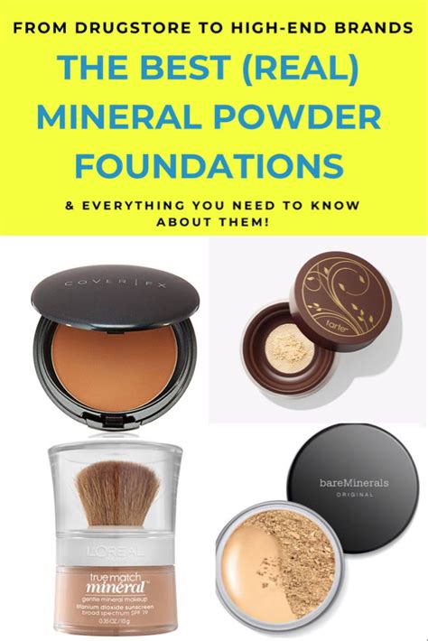 Mineral Makeup Consists Of Grounded Minerals Like Titanium Dioxide