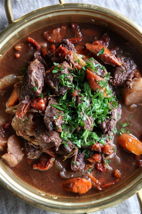 Best Slow Cooker Red Wine Beef Stew Recipe How To Make Red Wine Beef