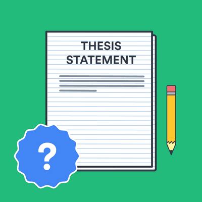 How To Right A Thesis Statement How Do I Write A Thesis Statement