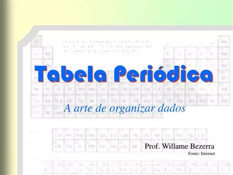 Ppt Tabela Periódica Powerpoint Presentation Free Download Id5047365