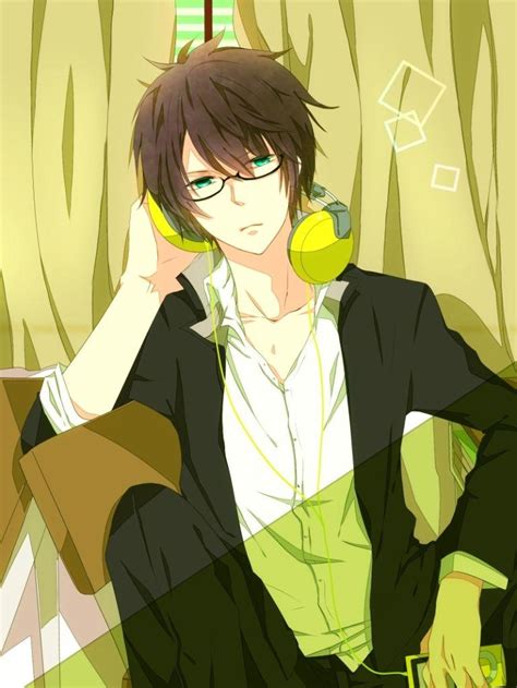 Anime Boys Glasses Phone Wallpapers Wallpaper Cave