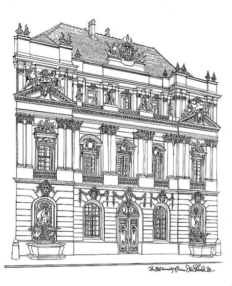 Baroque Facade Vienna By Ira Shander Baroque Architecture Facade