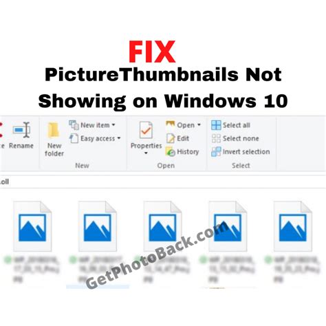 Fix Windows 10 Picture Thumbnails Not Showing Get Corrupted Deleted