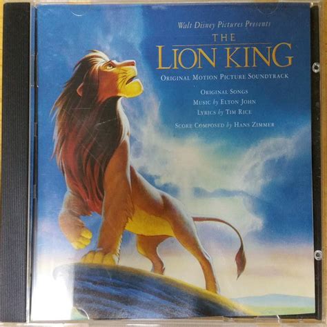 The Lion King Original Motion Picture Soundtrack 1994 Cd Discogs