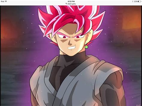 Black Goku Pink Hair Dragonballz Amino