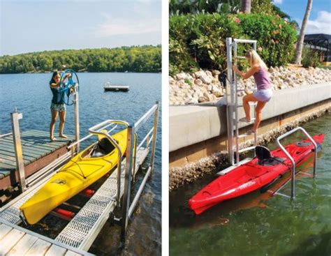 Kayak Launch And Lift For Docks — The Dock Doctors