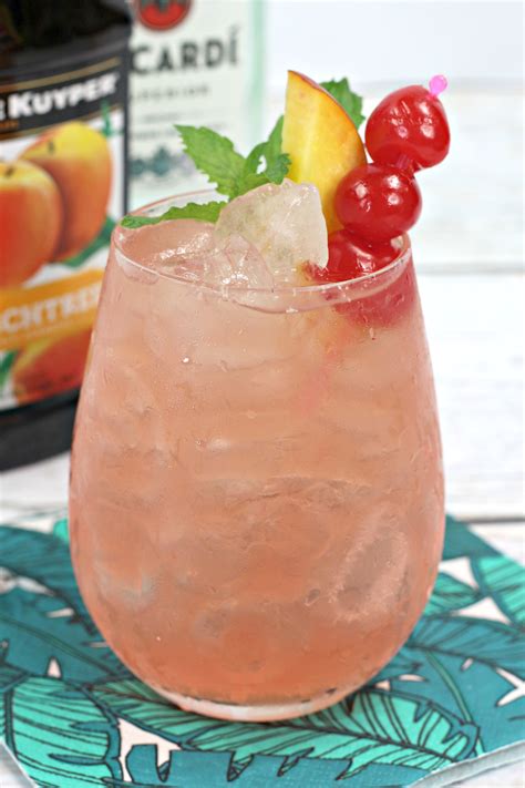 Cuban Peach Cocktail