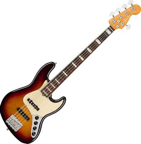 Fender American Ultra Jazz Bass V Ultraburst With Rosewood