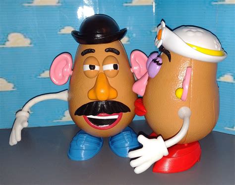 Toy Story Mr And Mrs Potato Head Set With 4 Movie Etsy Canada