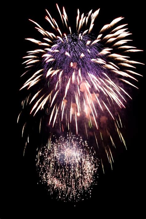 Blue Red Yellow Firework Stock Image Image Of Explosion 12000823
