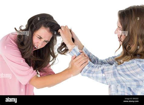 Hair Pulling Fight Hi Res Stock Photography And Images Alamy