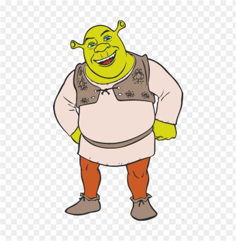 Shrek Character Vector Download Free 463778 Toppng