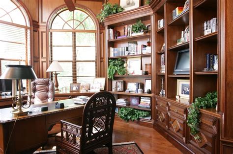 Custom Furniture For Home Office Library In Ballen Isles