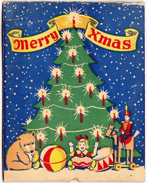 Here are some useful ways to repurpose your old christmas cards! japanese matchbook covers - Google Search | Vintage christmas cards, Vintage holiday cards ...