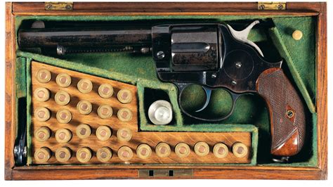 Cased Colt London Model 1878 Double Action 455 Eley Revolver Rock
