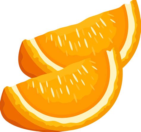Delicious Orange Fruit Clipart Design Illustration 9303149 Png