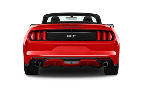 Ford Mustang Convertible Car Back View Transparent Png Png Mart