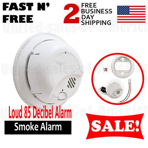 Carbon monoxide alarms detect the poisonous gas and provide early warning. Smoke Alarm Detector Hardwired With Backup Battery First ...