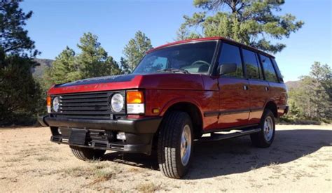1987 Range Rover Classic Rust Free Gorgeous Custom Candy Apple Red