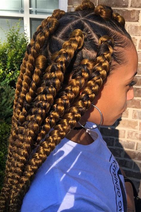 25 Beautiful Black Women Show Us How To Slay In Jumbo Braids Regardless Of The Length Or Color