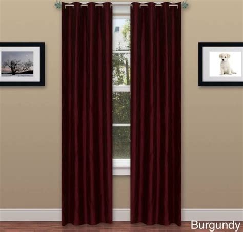 Burgundy Curtains For Living Room