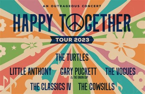 Happy Together 2023 Tour Lineup Announced Best Classic Bands