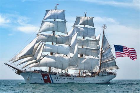 Coast Guard Cutter Eagle Gearing Up For Summer