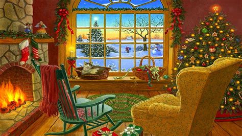Cozy Rustic Christmas Wallpapers Wallpaper Cave