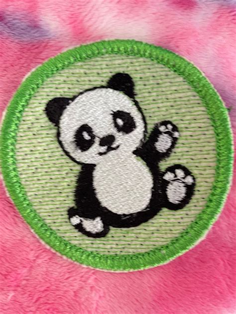 Panda Patch Embroidery Design Designs By Babymoon