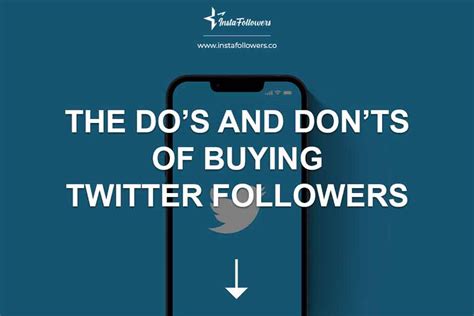 The Dos And Donts Of Buying Twitter Followers Ecomuch