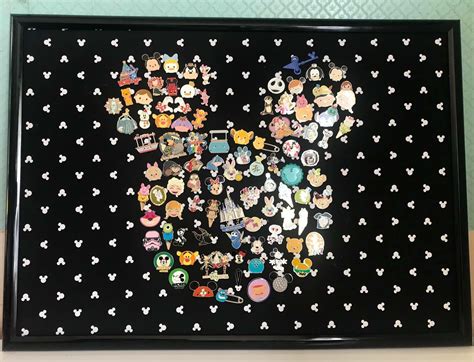 Made A Pin Display Board For My Daughter For Christmas Rwaltdisneyworld