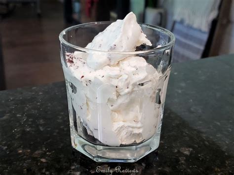 This lightly sweetened homemade whipped cream recipe. Keto Frozen Whipped Cream Dessert ~ Recipe | Emily Reviews