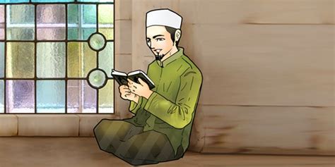 Juz alquran terdiri dari 30 juz. Gambar Animasi Orang Baca Quran
