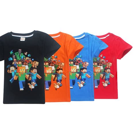 See more ideas about roblox codes, roblox, coding clothes. 2018 Cartoon Minecraft roblox T Shirt For Girls Tee Tops ...