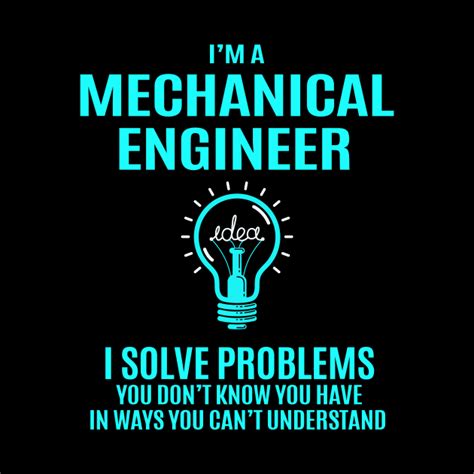 Mechanical Engineer T Shirt I Solve Problems T Item Tee