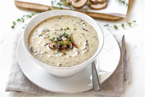 While i was growing up, my mother would never buy canned food (with the only exception being tuna)… we have always eaten real. Cream of Mushroom Soup | The Cozy Apron