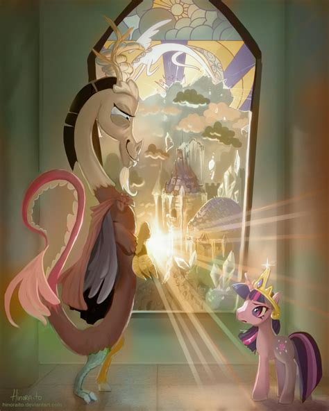 Mlp Fim Discord And Twilight By Hinoraito On Deviantart