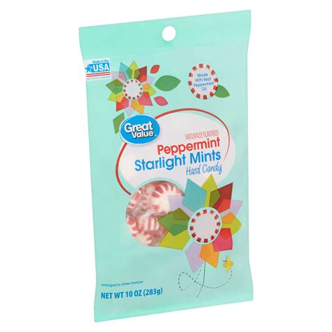 Great Value Peppermint Starlight Mints Hard Candy 10 Oz Crowdedline