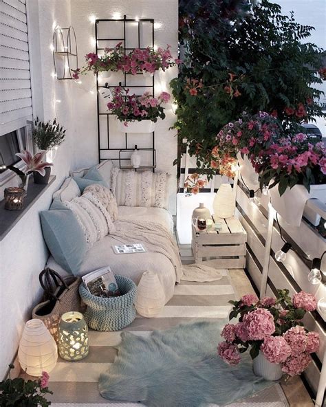The Best Decorated Small Outdoor Balconies On Pinterest Living After
