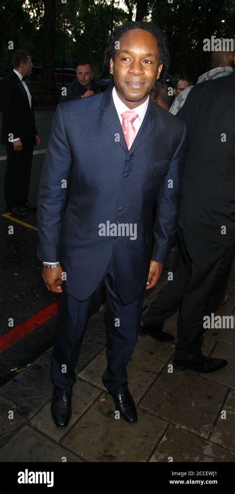 Wil Johnson The Tv Choice Awards At The Dorchester Hotel Stock Photo